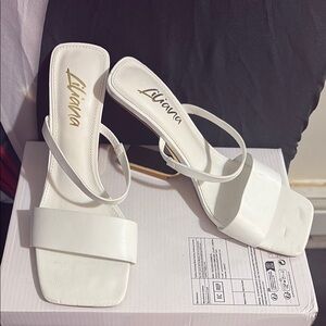 Women's White Sandals